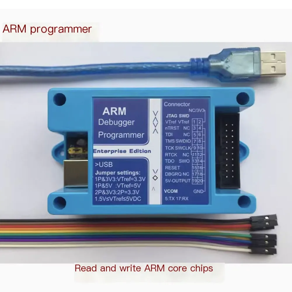 

Поддержка чтения и записи для программирования микросхем JTAG SWD Cortex-M ARM STM32/LPC/KEA/MKE/TMS470/570/MB9/S6E/S6J