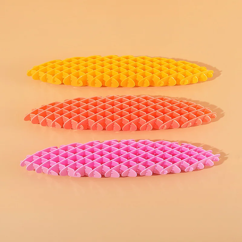 New Stress Relief Radish Net Toys Multiple Styles Deformation Plastic Shrapnel Worm Anime Elastic Net Children Decompression Toy