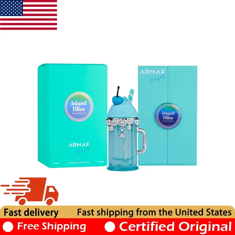 

Armaf Island Bliss Eau de Parfum 3.4 Oz Original Original Arab Perfumes 100 ML Lasting Floral Fruity Gourmand Pheromones Perfume