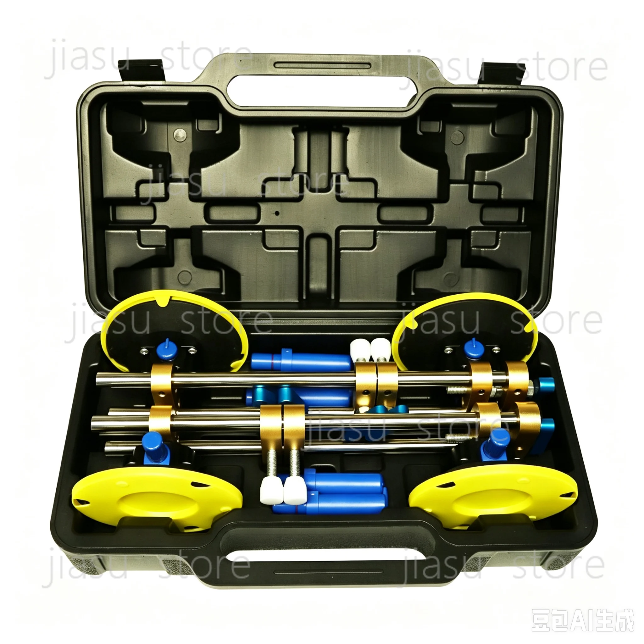 6 Inch Vacuum Pump Suction Cup, Large Tile Slab Seam Leveler for Rock Plate Countertop Joint Splicing