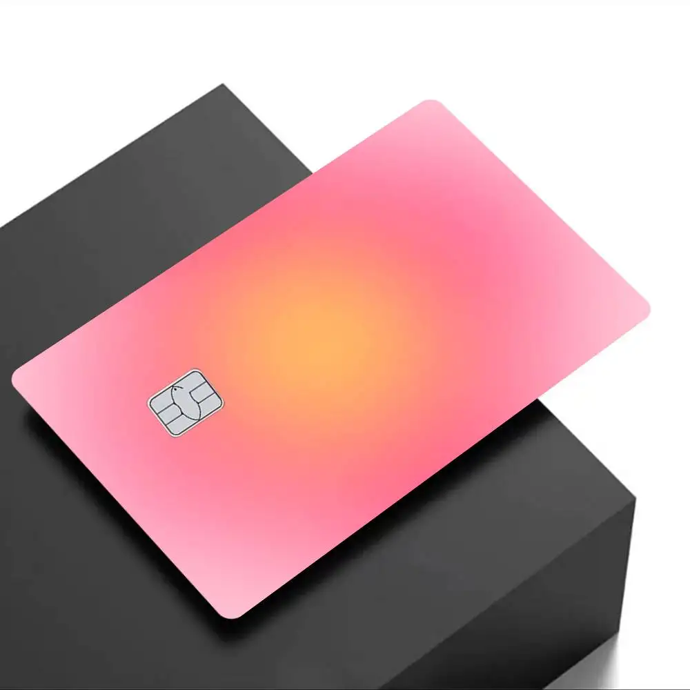شعبية بسيطة INS اللون يمزج لعبة غطاء الفيلم ملصق الحال بالنسبة لبطاقة الخصم الائتمانية الصغيرة الجانب الأمامي