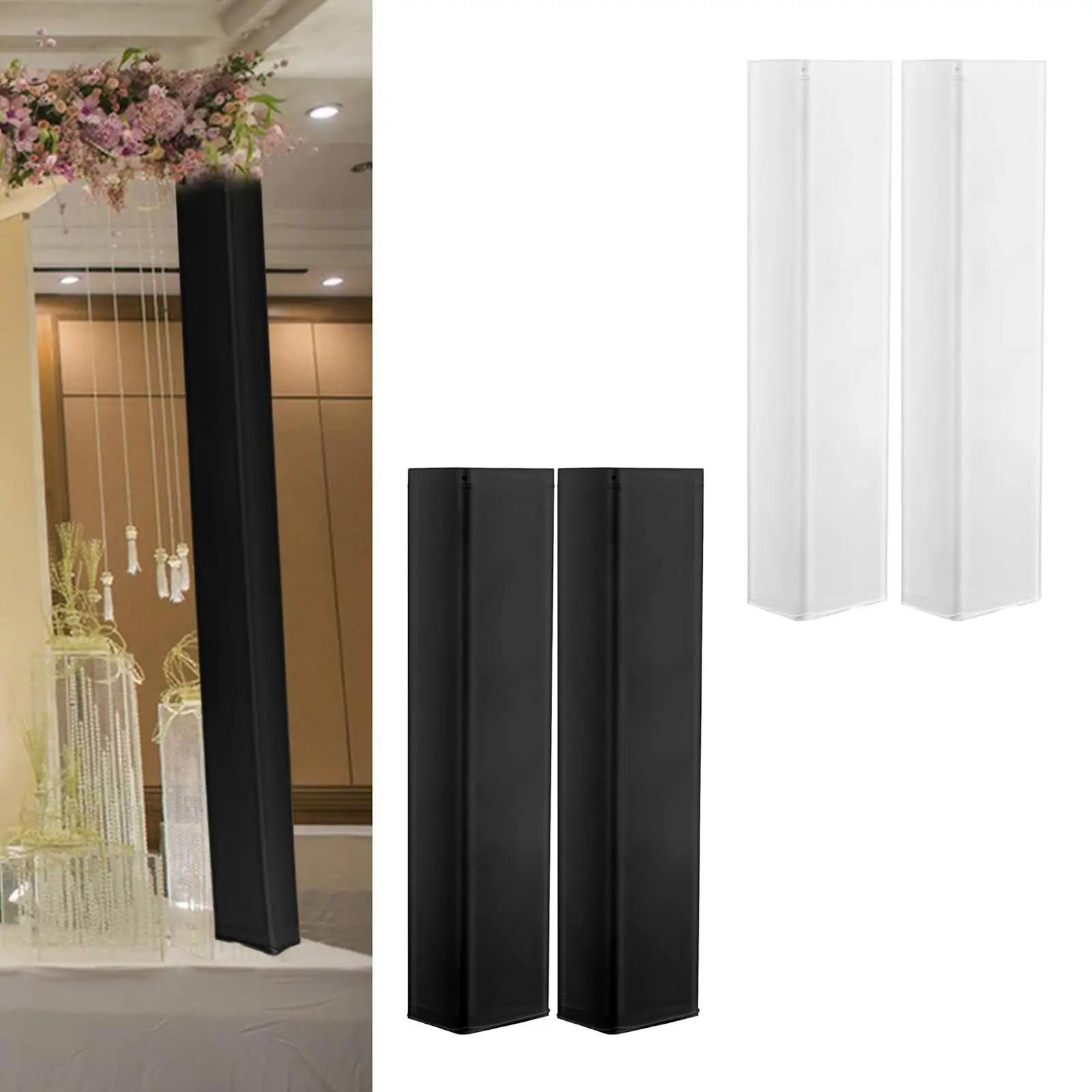Durable Elastic Truss Sleeve Clean Appearance Stage Event Festival Pull on Cover for Parties