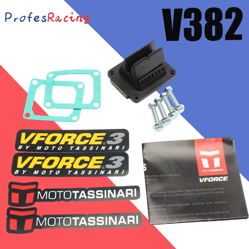 

V-Force Reed Valve Assembly V382S-A For Suzuki RM85L For Yamaha DT100 DT125 DT175 TY175 TY250 AT2 AT3 02-15 ATV Yamaha YZ85/YZ80