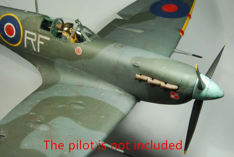 1:33 Scale WW2 British Supermarine Spitfire MK. Vb Handcraft Paper Model Kit Puzzles Handmade Toy DIY