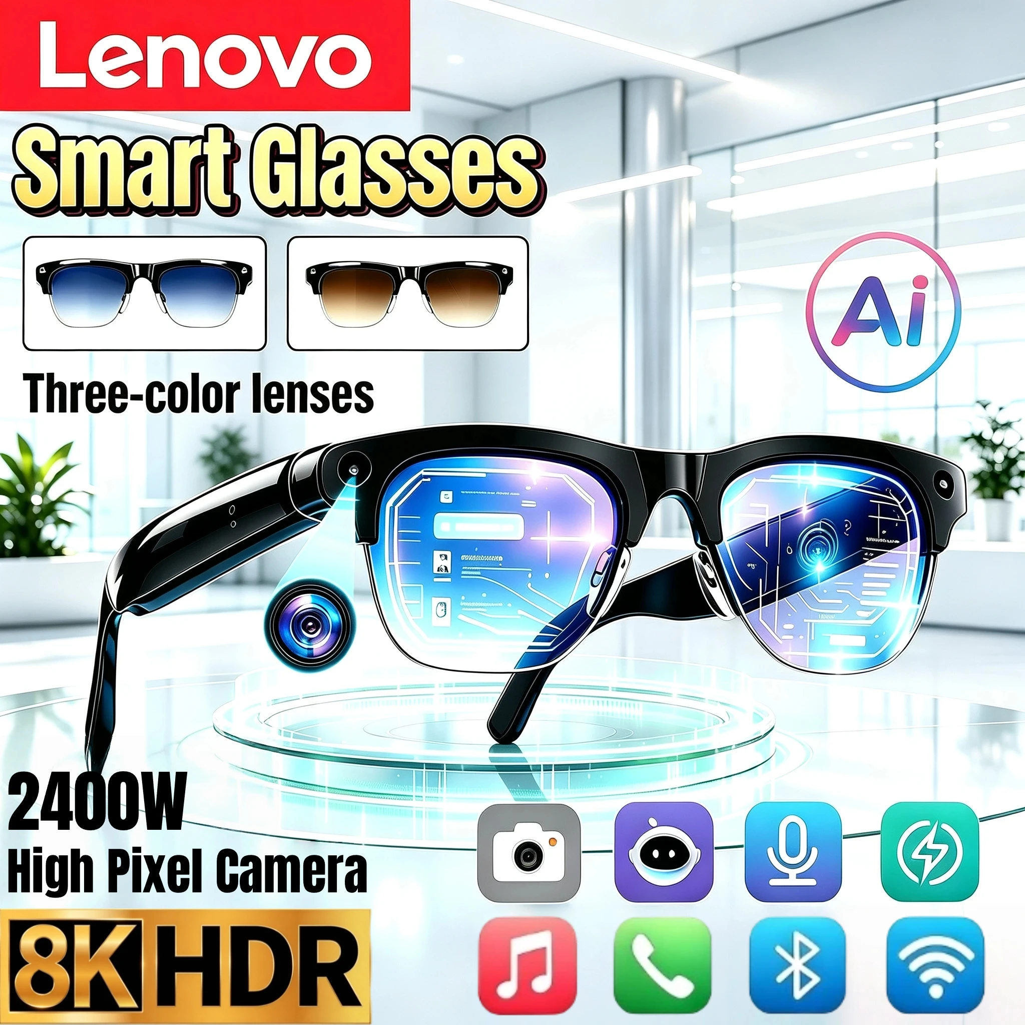 Photography Japanese - Умные очки Lenovo с искусственным интеллектом,