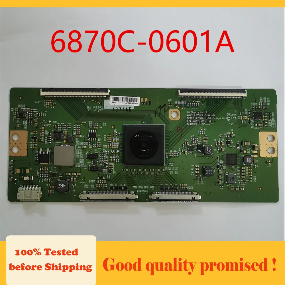 6870C-0601A LC55EQL-SJA1-831 V16 55UHD 120HZ T-Con Board for TV Display Equipment T Con Card Original Replacement Board Tcon