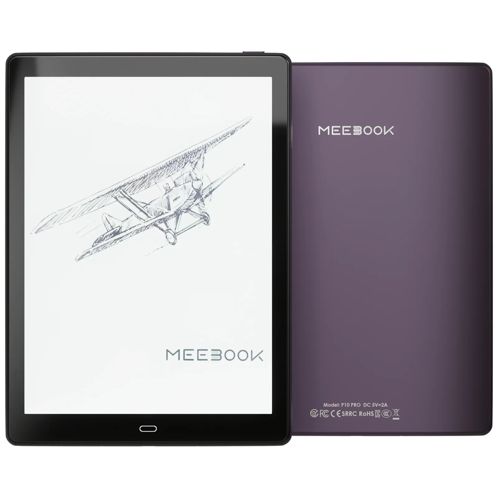 Meebook P10 Pro E-Reader Novo 10 "E-Ink Tablet Paperwhite Reader com luz frontal ajustável luz fria/quente, Android 11