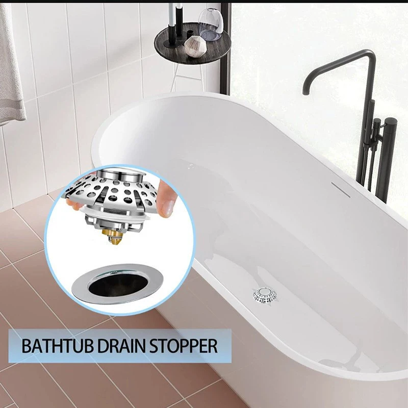 Filtr do wanny 3 w 1, szczelny zlew wysuwany, wanna prysznicowa, odpływ prasowy, zatykany filtr, blokowanie codziennych potrzeb gospodarstwa domowego