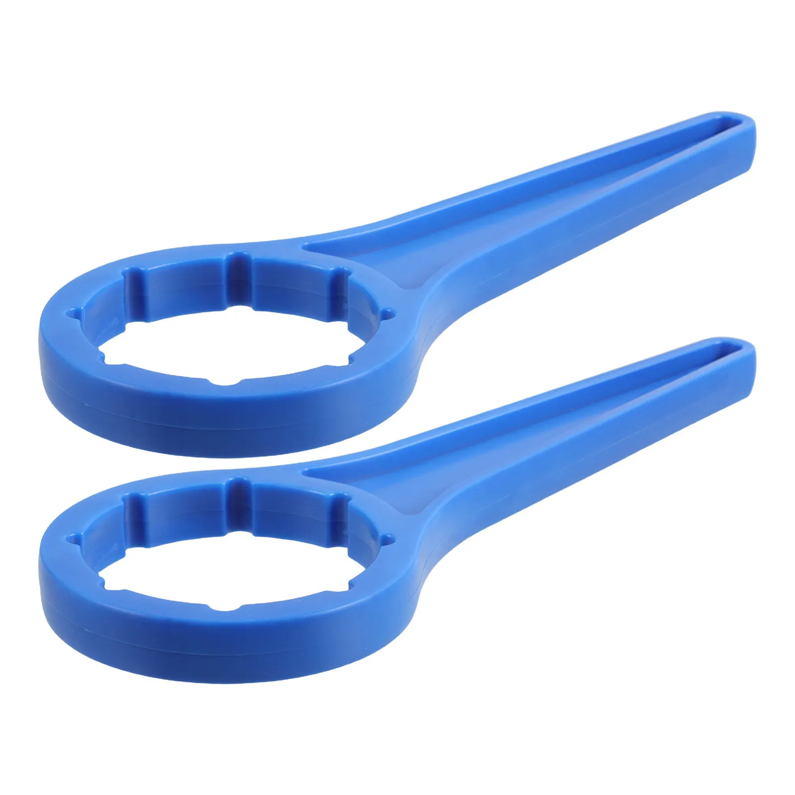 2Pcs Plastic Bucket Lid Remover Wrench Multifunctional Can Drum Opener for Paint Buckets Chemical Pails Food Containers