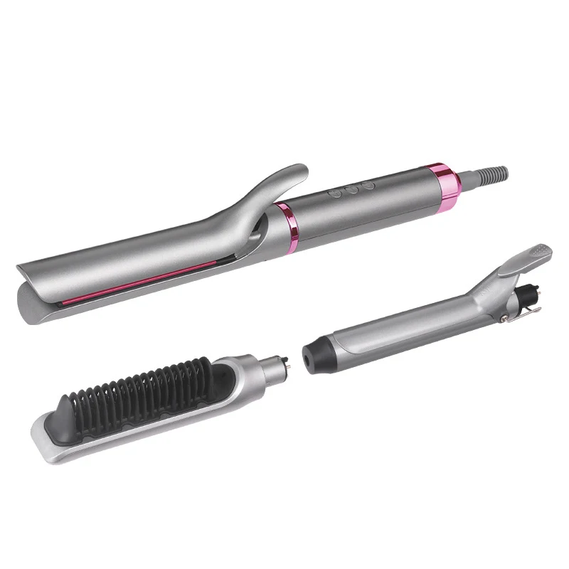 Curling Iron Fast Heating Up Seven-speed Temperature Adjustment Three-in-one Multi-functional Household Hairdressing Set