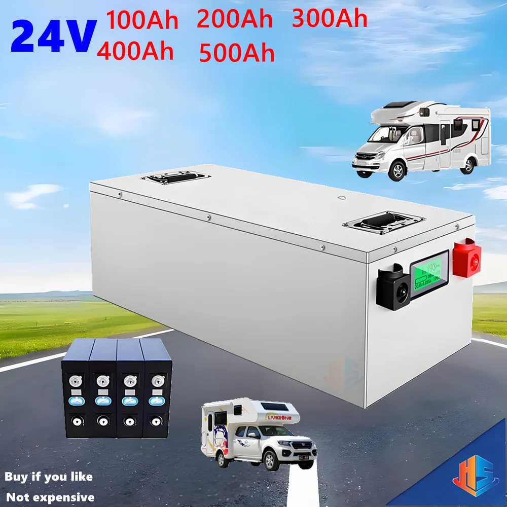 

LifePO4 battery 24V 100AH 200AH 300AH 400AH 500AH solar energy storage ship golf car home spare large -capacity power supply