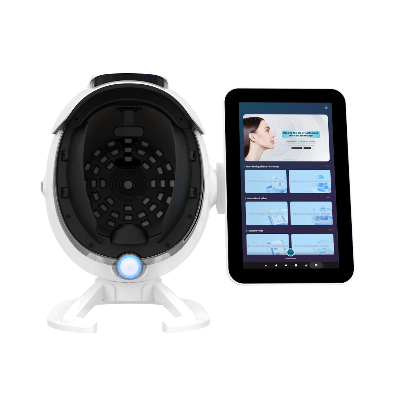 New AI Facial Analyzer Skin Dermatology Diagnostic Machine 20 Kinds of Skin Analysis Tester for Salon