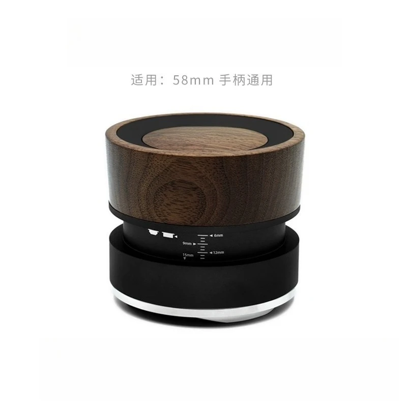 NEW   Gravity Powder Dispenser Professional 58mm Italian Coffee Powder Dispenser Adaptive Height