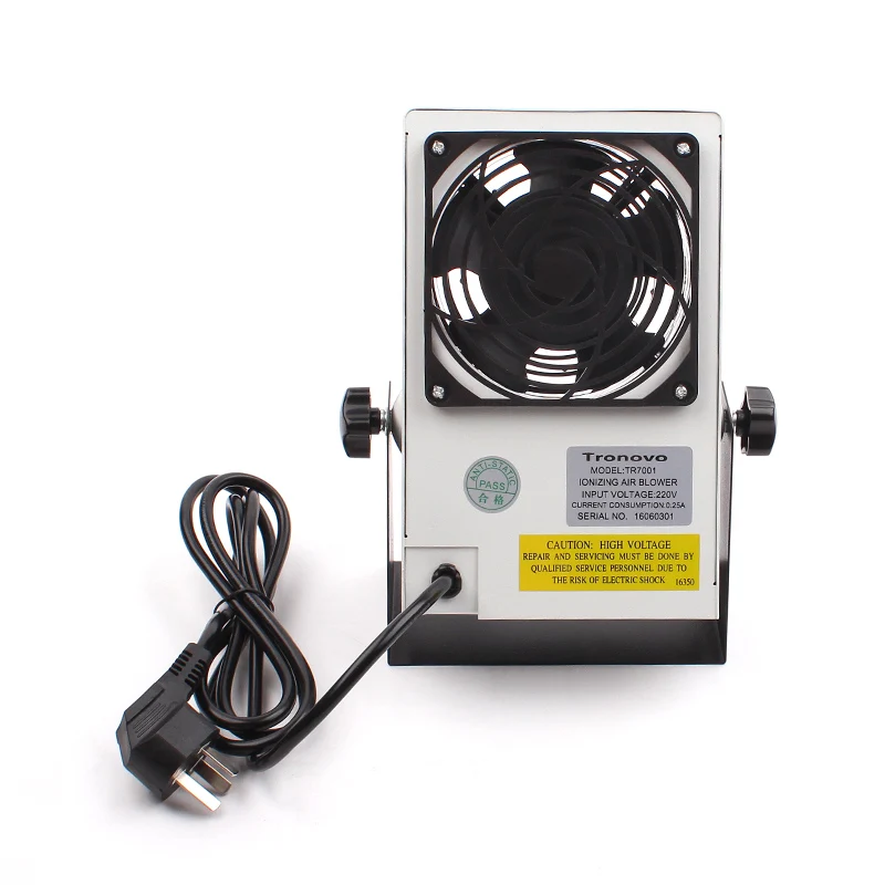 مزيل ثابت منفاخ الهواء المؤين مزيل الأيونات الكهروستاتيكية
