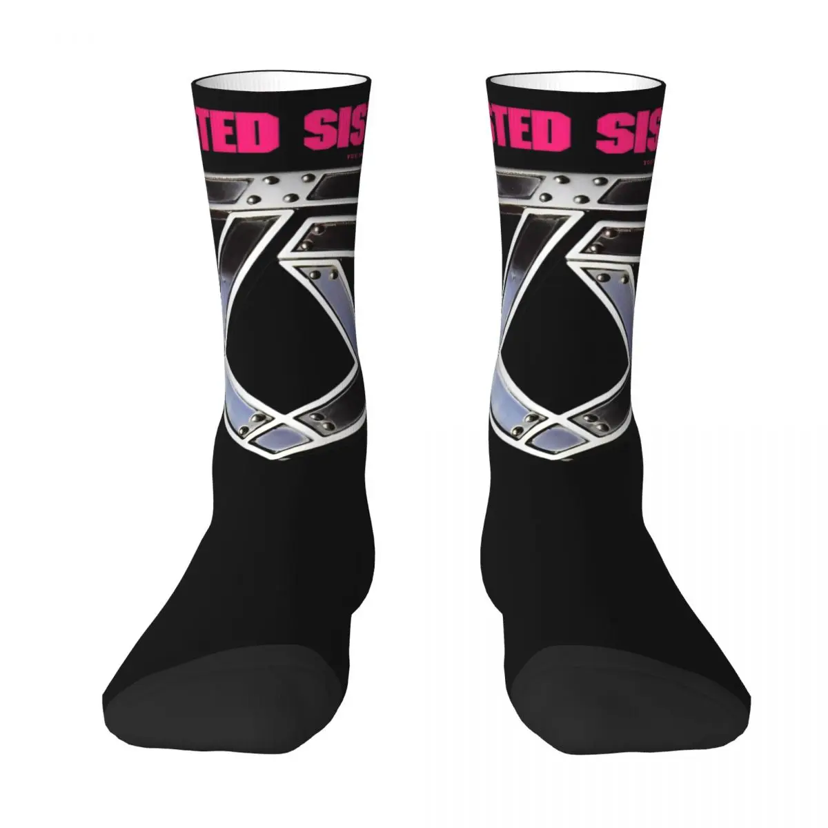 Twisteds Sister Crew Socks for Women Men Merchandise All Season Rock Band Logo Super Soft Long Socks Sweat Absorbing