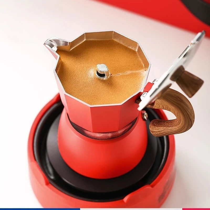 

Mocha Pot Gift Box Set Household Small Brew Coffee Pot Espresso Machine Household Gift