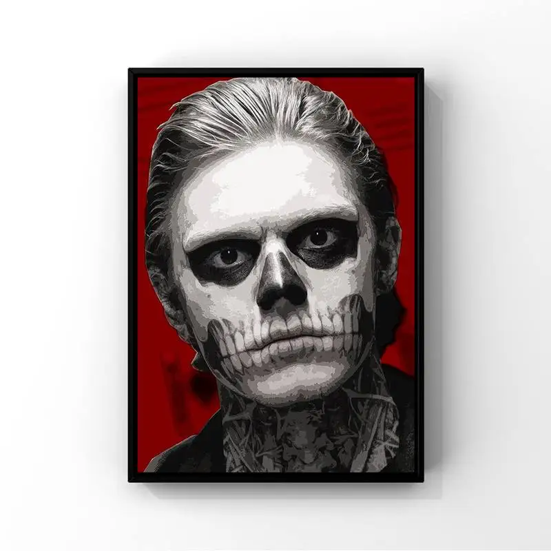 Evan Peters Actor POSTER Picture Prints Fashion Wall Canvas Art Kitchen Decor