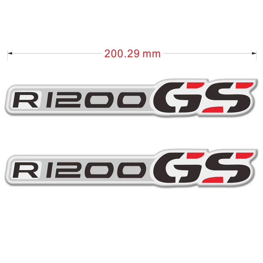 

R 1200 GS Motorcycle Stickers For BMW R1200GS R1200 Side Panel Protector Fairing Emblem Tank Pad Aluminum Case ADV Adventure