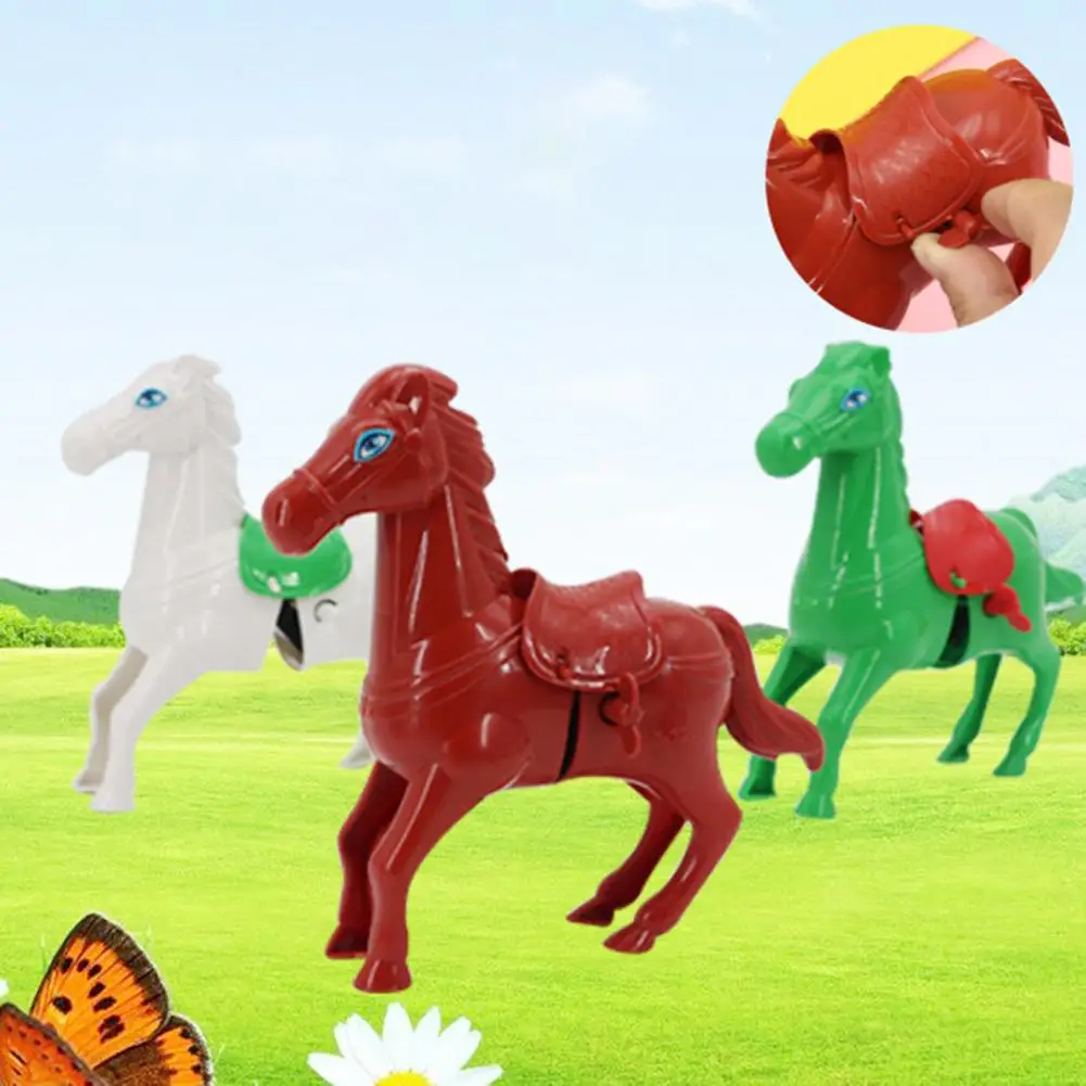 

Wind-up Horse Toy Cute Wind-up Toy Realistic Horse Shape Wind-up Running Animal Toy for Kids Baby Infant Creative Winding Gift