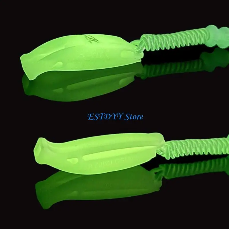 

G6DE Glowing Whistles Marine Survival Whistles with Long Reflective Lanyard, Loud Safety Emergency Survival Safety Whistles