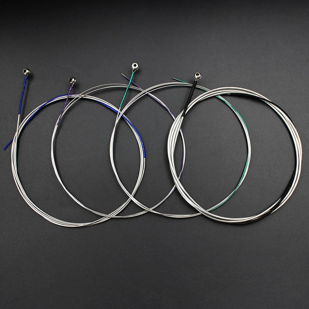 

4pcs Cello Violoncello Strings Stainless Steel Durable Replacement Accessories for Stringed Instruments Performance Cello