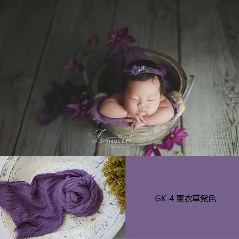 Baby Wrap  Newborn Photography Props Soft Cotton Baby Swaddling  Photography Blanket