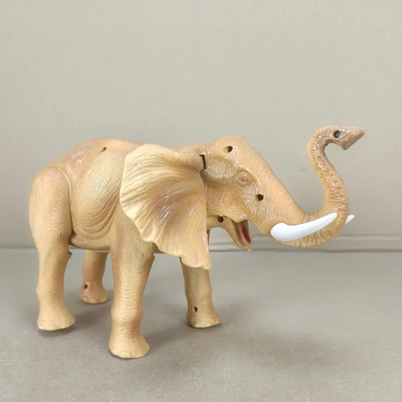 Children's Toys Electric Toy Elephant Model Animal Cries Can Walk Plastic Educational electric toy elephant model toys