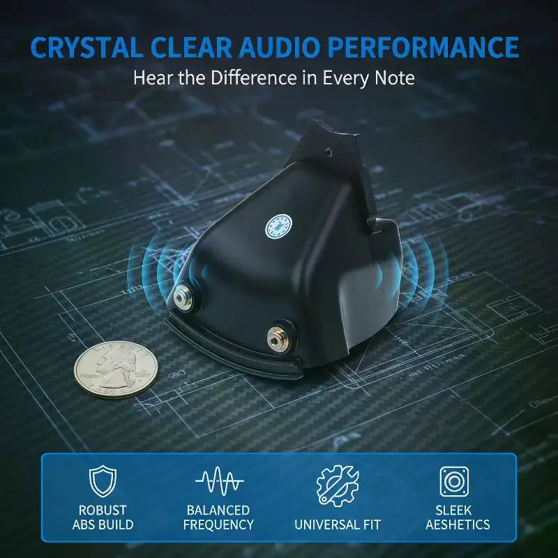 

1 Inch Full-Range Vocal Tweeter Speaker – High-Fidelity Home & Car Audio Compatible With HomePod Upgrade