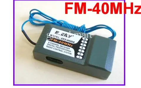 

ESKY Belt-CP V2 CPX KING 2 3 EK2-0420A EK2-0422 41 МГц 000100 Приемник для Futaba JR FM PPM PWM 41M 40 МГц
