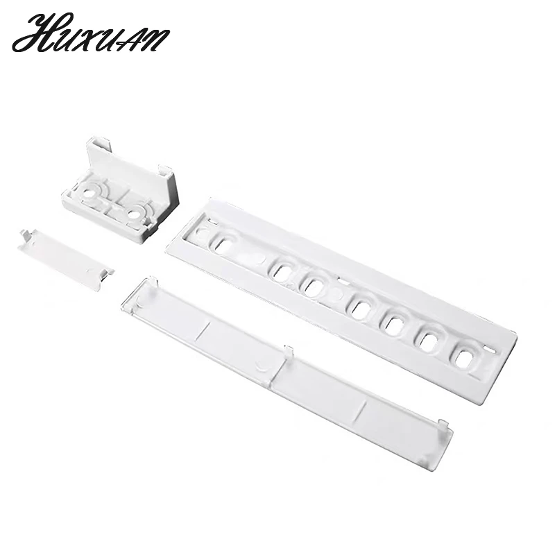 Integrated Fridge Door Plastic Mounting Bracket Fixing Slide Kit For Freezer Refrigerator Door Shelf Rail For Refrigerator