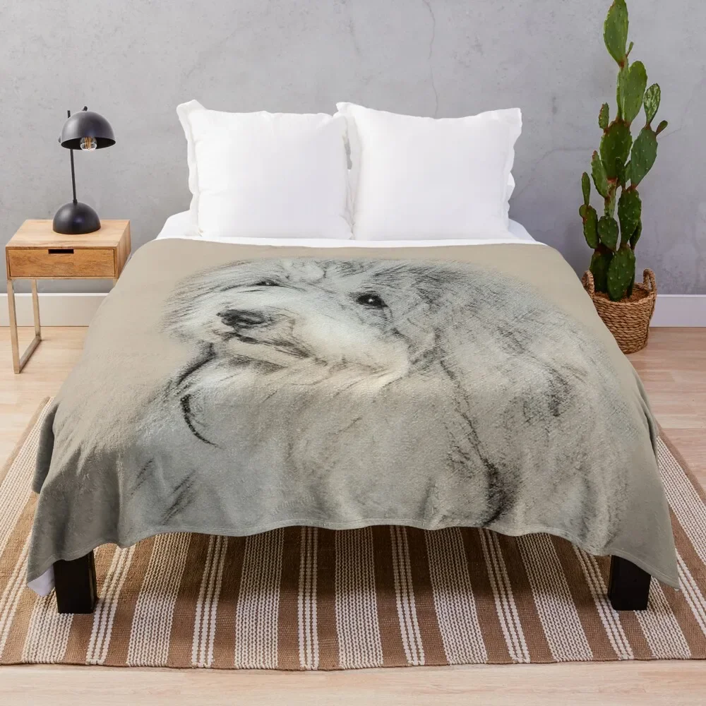 Havanese (Gold Sable) Throw Blanket Bed Fashionable heavy to sleep Hairys Blankets