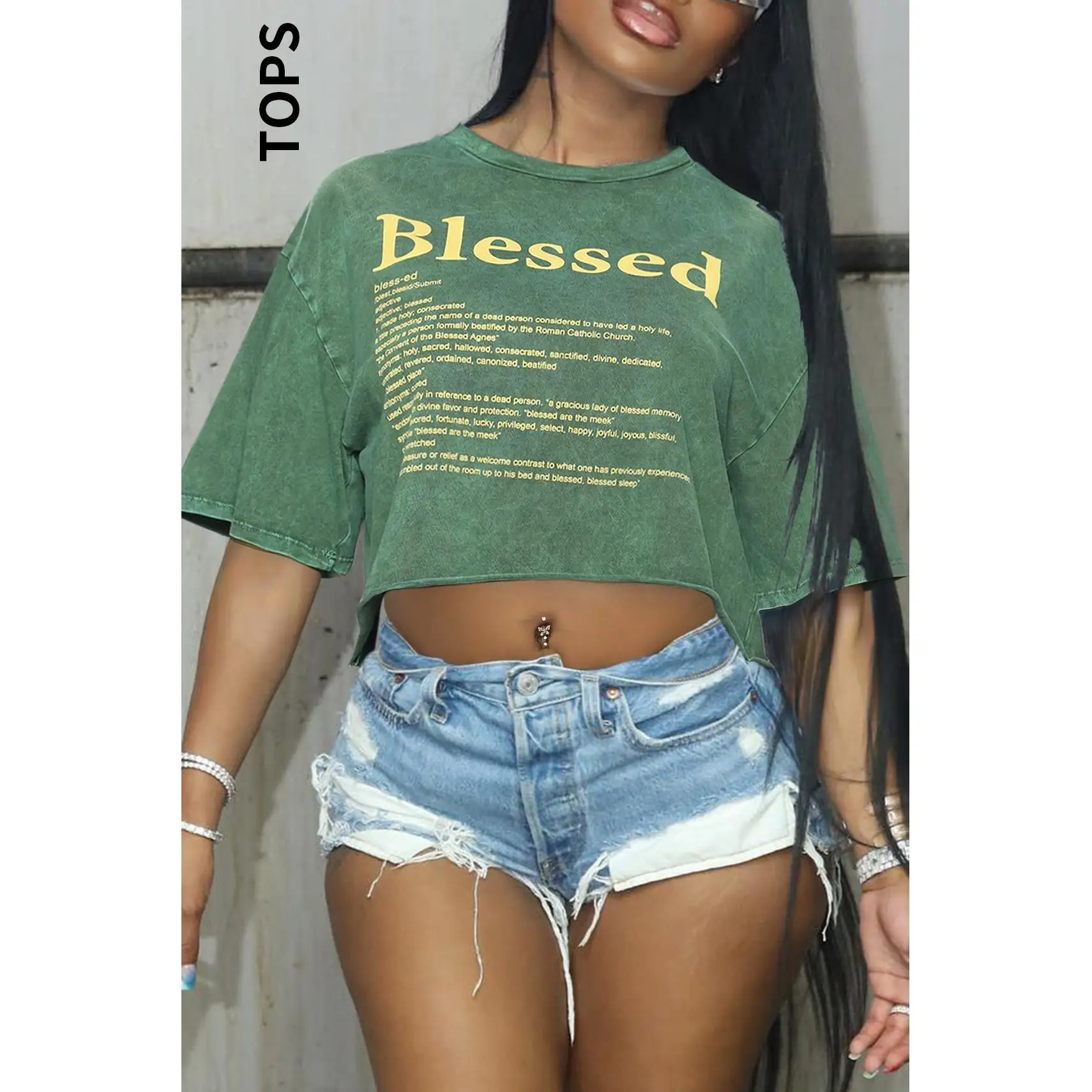 

Женская винтажная футболка свободного кроя ort Sve Crew Ne, полиэстеровый топ с принтом, женская футболка Faion, весна 2024, весна 2024