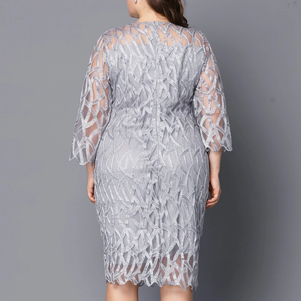 Plus Size formalna sukienka cocas dla kobiet 2023 jesienna spódnica odzież dla kobiet wieczorowa przedsionek oversize elegancka sukienka