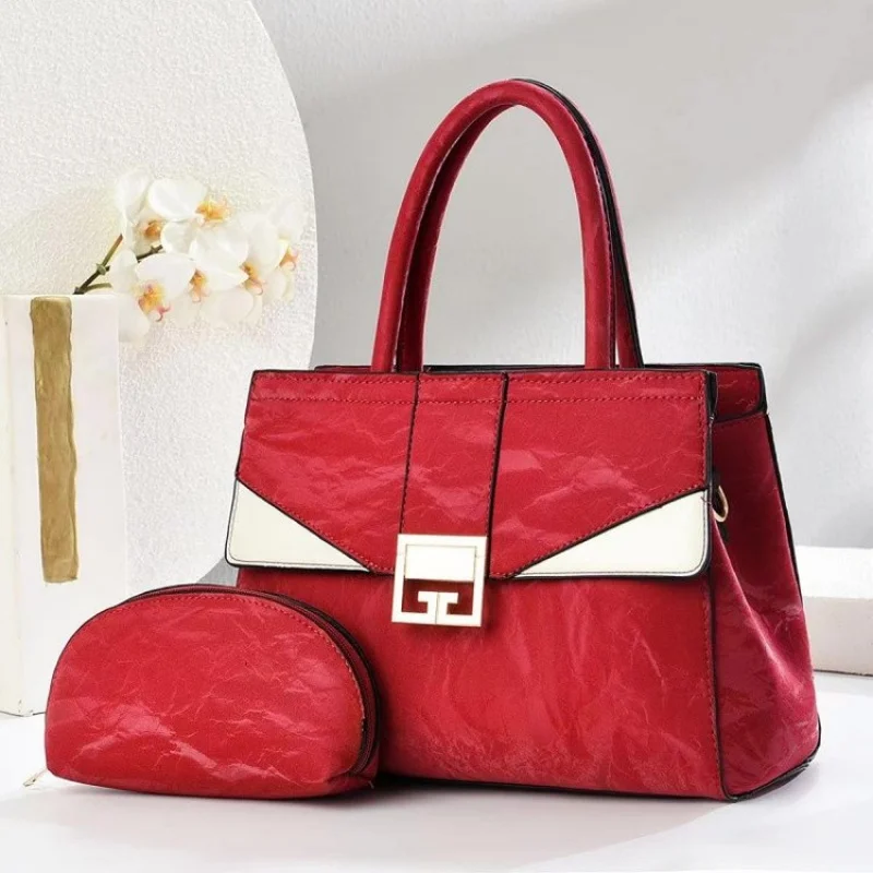 

Стильная классическая кожаная женская сумка-тоут, роскошная брендовая известная дизайнерская элегантная популярная женская сумка