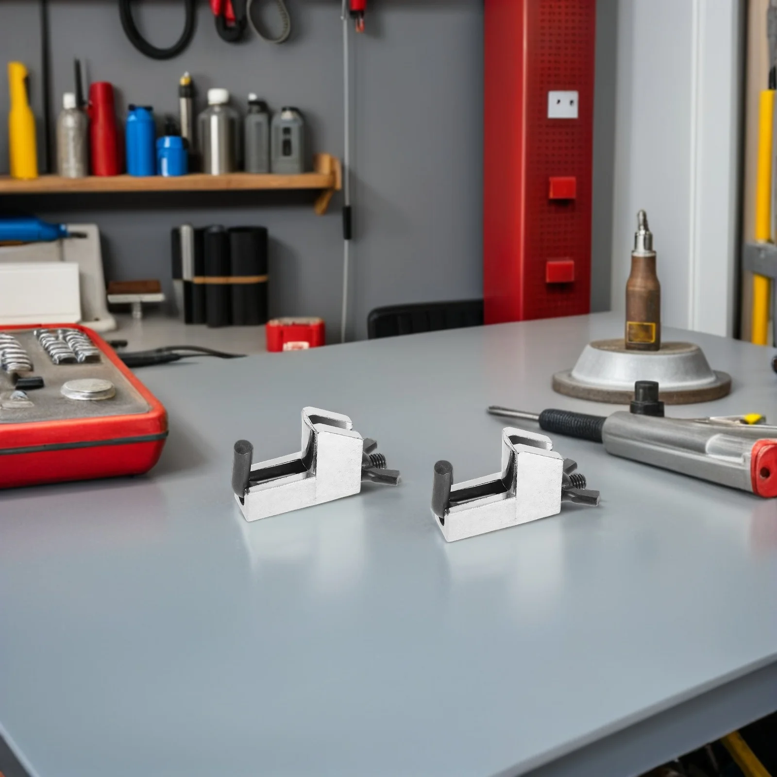 

2Pcs Hose Pinch Clamps Premium Zinc Alloy Hose Clamp Pliers Set for Flexible Rubber Tube Secure Connection Radiator Clamps