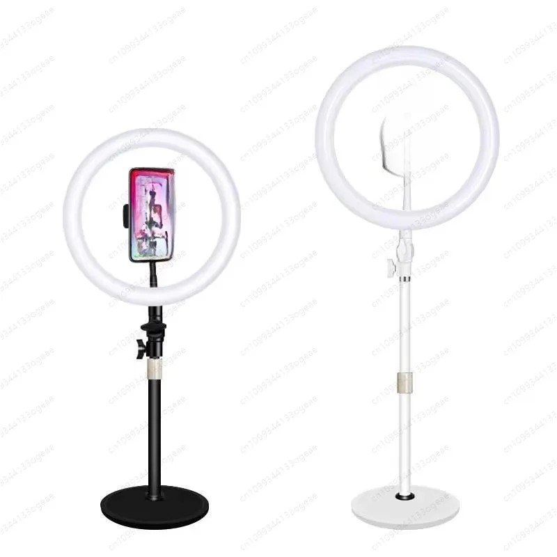 حامل الهاتف المحمول سطح المكتب المحمول استخدام مصباح حلقة السيلفي رخيصة قابلة للتطوير مصباح حلقة صغير صب Tel Selfie