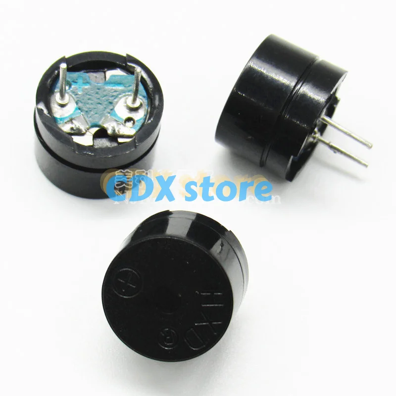 10pcs/lot Passive buzzer electromagnetic sounder AC impedance 16 euro 3V5V12V universal 12MM*8.5MM