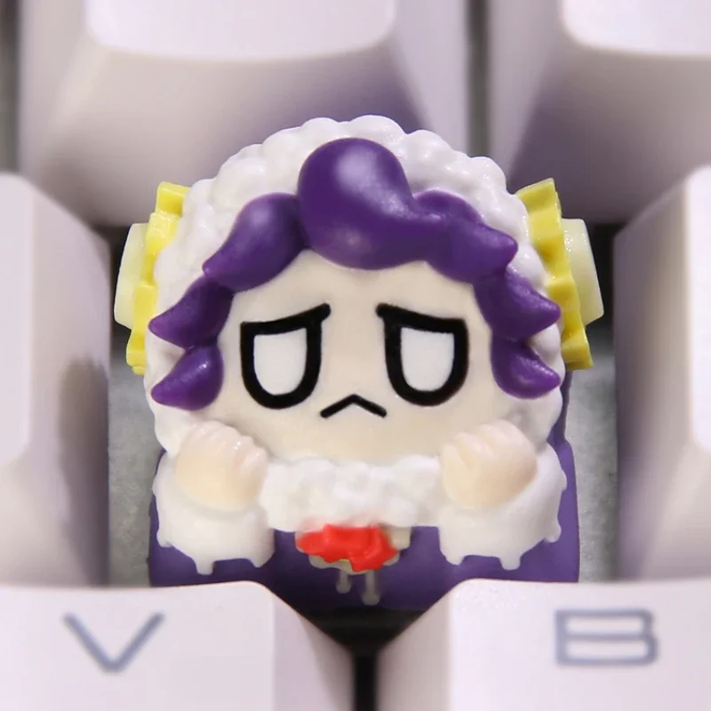 Anime Keycaps  Key Caps Mechanical Keyboard Dream Elf Personalized Handmade Resin Keycap Desktop Ornaments Cute Birthday Gifts