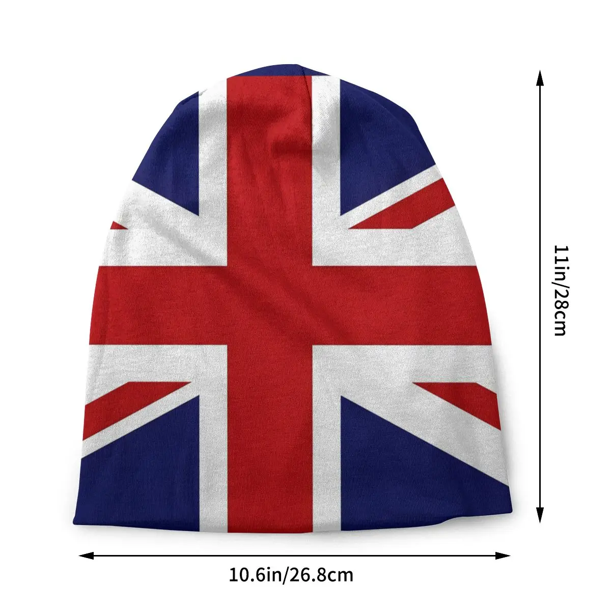 Union Jack Flag Of The UK Unisex Bonnet Thin Hiking Skullies Beanies For Men Women