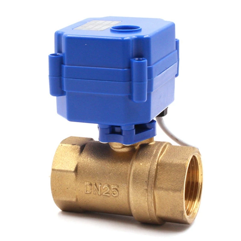 

Cwx-15 Electric Brass Ball Valve Dn25 Cr01 Motorized Valve For Water