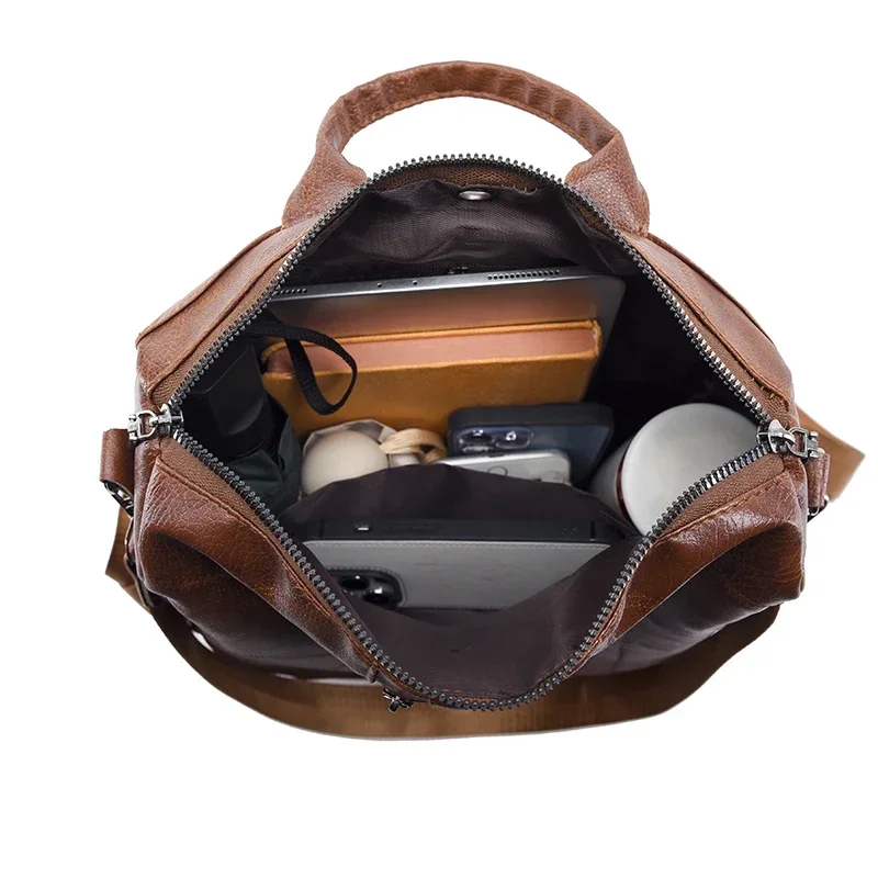 حقائب ظهر من الجلد الصناعي للنساء من YOUDEYISI-Retro ، حقائب ظهر ذات سعة كبيرة ، محافظ مصممة للنساء ، حقائب كتب للسيدات