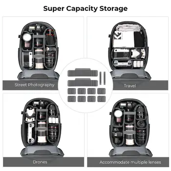 10 best sales फोटोग्राफी बैकपैक - №10