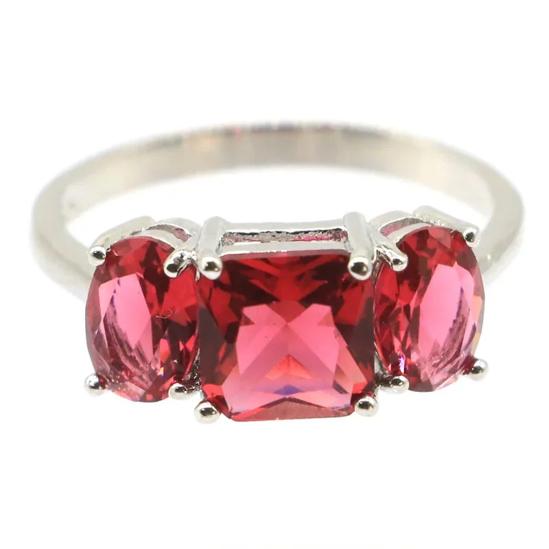 Buy 3 Get 1 Free Customized 925 SOLID STERLING SILVER RingsTsavorite Garnet Rhodolite Garnet Aquamarine Morganite Tanzanite