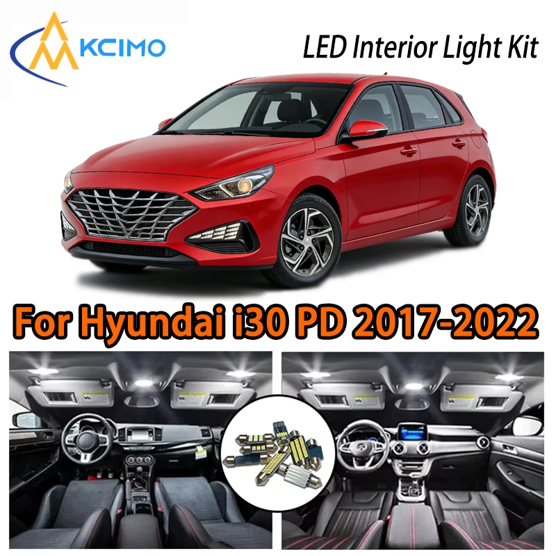 

Perfect LED Interior Ambient Light For Hyundai i30 PD 2017-2022, Two Colors Super Bright Easy Install