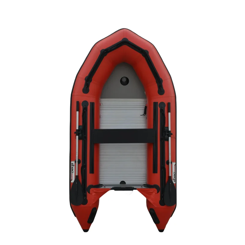 ZY Высокоскоростная надувная спортивная лодка для взрослых для рыбалки Прочный ПВХ и Гипалон с алюминиевым полом