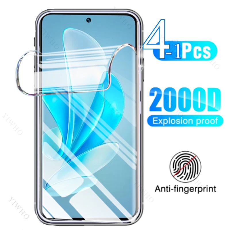 

4-1psc Front Safety Hydrogel Film for Vivo V30 Lite V 30 Screen Protectors Protective Clear Not Tempered Glass Transparent Film