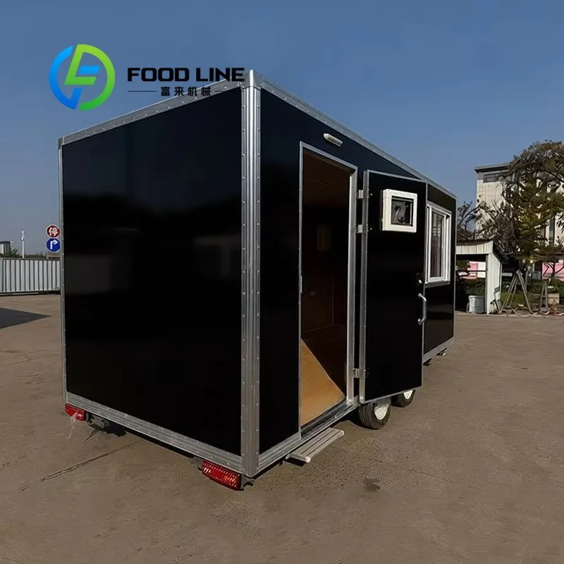 Towable Office Trailer Portable Workspace Unit Waterproof Roof Leak Proof Design Event Registration Office In Stock Supply