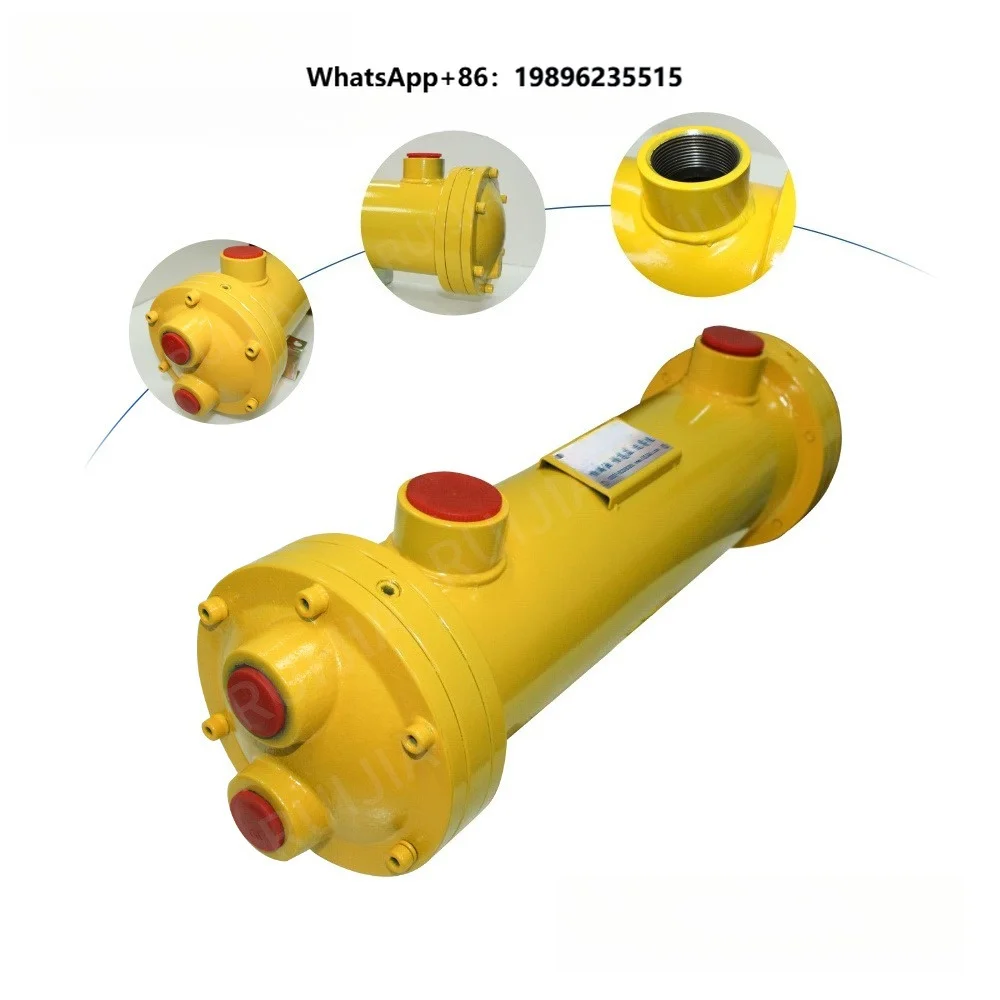 RJ GP Series Efficient Tubular Industrial Machinery Hydraulic Oil Water Cooler Carbon Steel Shell and Tube Heat Exchangers