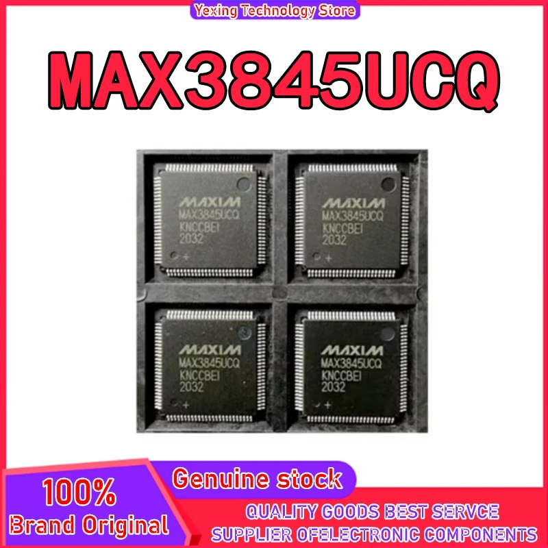 New MAX3845 MAX3845UCQ MAX3845UCQ+D TQFP-100 Video processor chip
