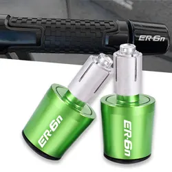 For Kawasaki Ninja ER-6N 2006-2020 2021 2022 2023 2024 ER6N ER 6N 6f Motorcycle Handlebar Grip Ends Cap Counterweight Plug Slide